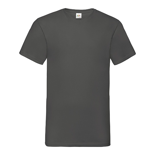 T-shirt Klasyczny Bawelniany F270 - Light Graphite (Solid)