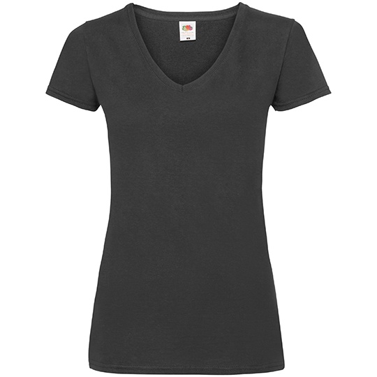 Koszulka Damska Slim Bawelniana F271N - Black