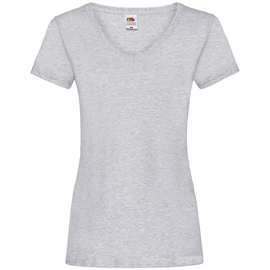 Koszulka Damska Slim Bawelniana F271N - Heather Grey