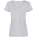 Koszulka Damska Slim Bawełniana F271N - Heather Grey