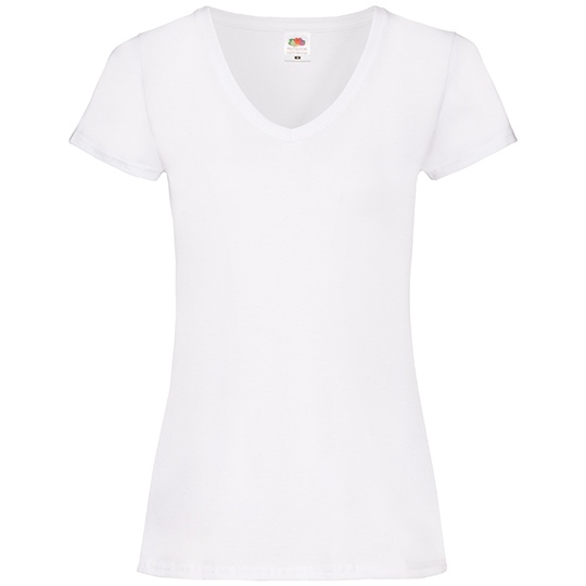 Koszulka Damska Slim Bawelniana F271N - White