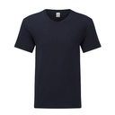 T-shirt Męski Slim Fit Bawełniany F273 - Deep Navy