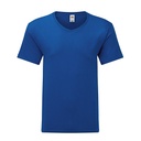 T-shirt Męski Slim Fit Bawełniany F273 - Royal Blue