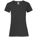 Koszulka Damska Slim Bawełniana F288N - Black