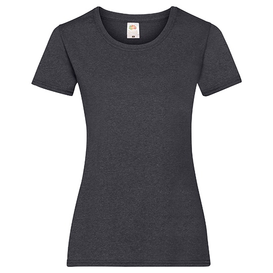 Koszulka Damska Slim Bawelniana F288N - Dark Grey Heather