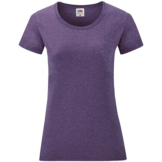 Koszulka Damska Slim Bawełniana F288N - Heather Purple