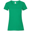 Koszulka Damska Slim Bawełniana F288N - Kelly Green