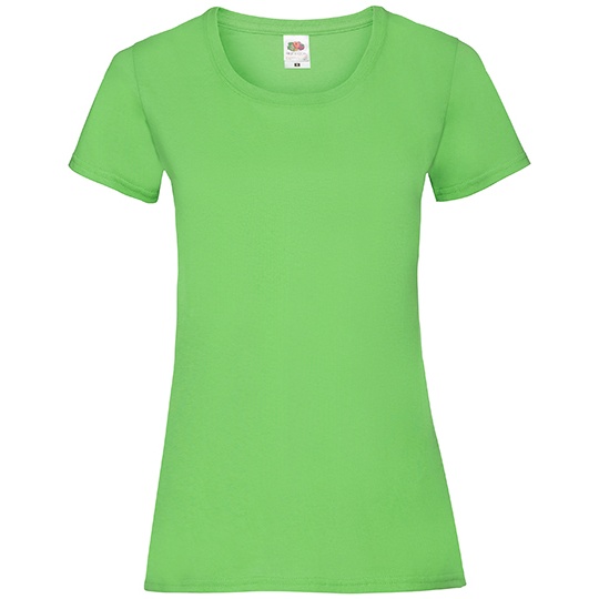 Koszulka Damska Slim Bawelniana F288N - Lime