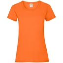 Koszulka Damska Slim Bawełniana F288N - Orange
