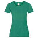 Koszulka Damska Slim Bawełniana F288N - Retro Heather Green