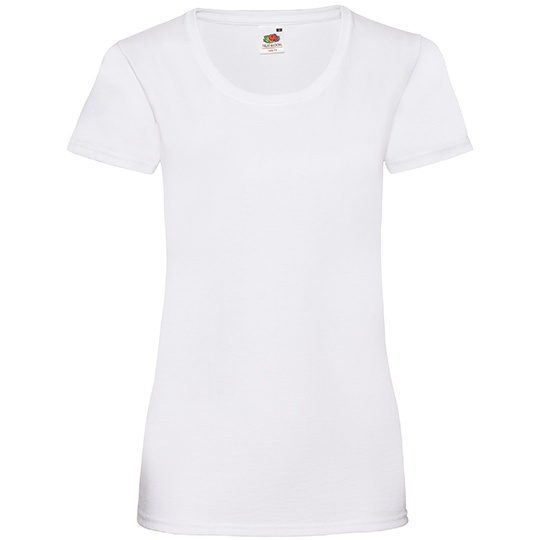Koszulka Damska Slim Bawelniana F288N - White