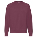 Bluza Klasyczna Bawełniana Poliestrowa F304 - Burgundy