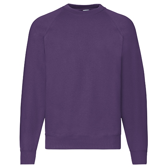Bluza klasyczna raglanowa F304 - Purple