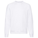 Bluza Klasyczna Bawełniana Poliestrowa F304 - White