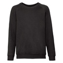 Bluza Dziecieca Raglanowa Bawelniana F304NK - Black