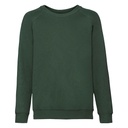 Bluza Dziecięca Raglanowa Bawełniana F304NK - Bottle Green