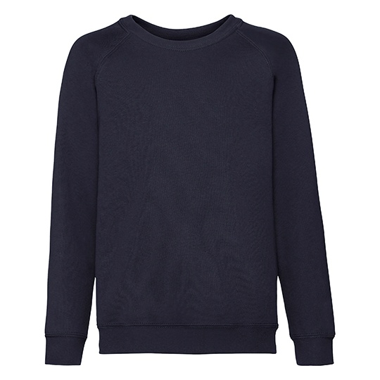Bluza Dziecieca Raglanowa Bawelniana F304NK - Deep Navy