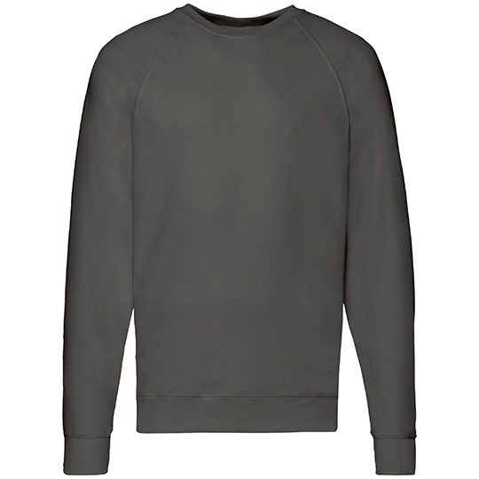 Bluza Raglanowa Lekki Nieczesany Fleece F310 - Light Graphite (Solid)