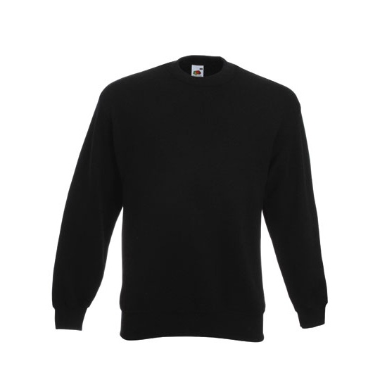 Bluza Klasyczna Bawelniano Poliestrowa F324 - Black