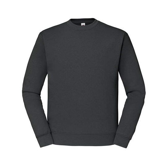 Bluza Klasyczna Bawelniano Poliestrowa F324 - Light Graphite (Solid)