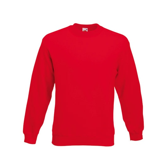 Bluza Klasyczna Bawelniano Poliestrowa F324 - Red