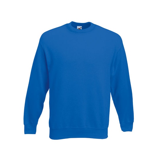 Bluza Klasyczna Bawelniano Poliestrowa F324 - Royal Blue