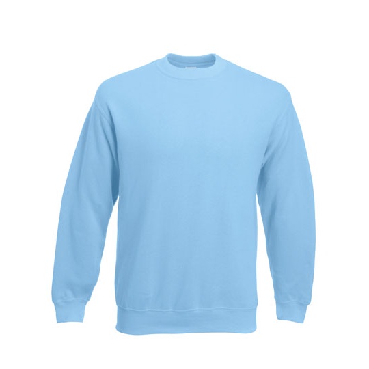Bluza Klasyczna Bawelniano Poliestrowa F324 - Sky Blue