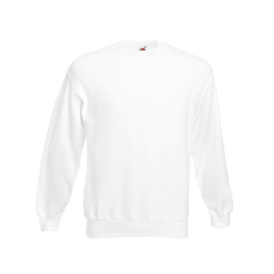Bluza Klasyczna Bawelniano Poliestrowa F324 - White