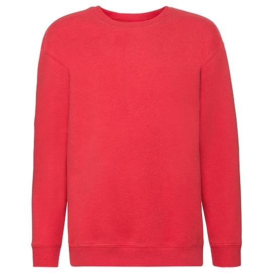 Bluza Klasyczna Bawelniana Poliestrowa F324K - Red