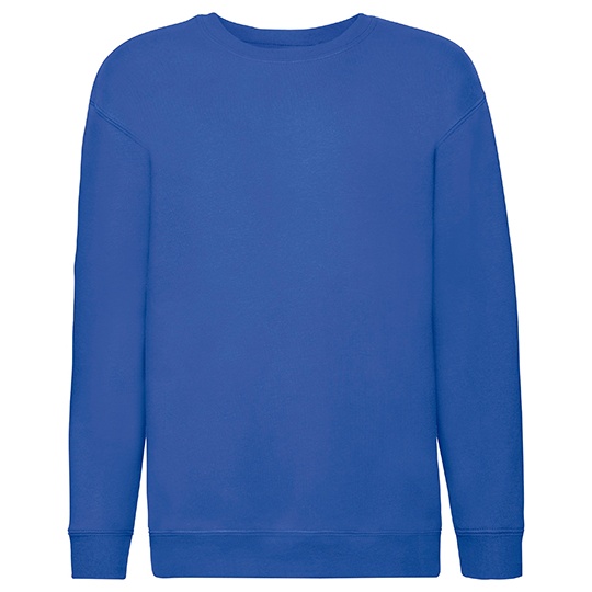 Bluza Klasyczna Bawelniana Poliestrowa F324K - Royal Blue