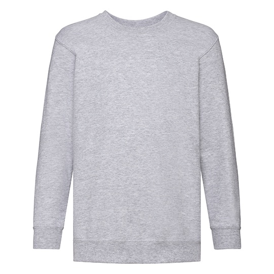 Bluza Dziecieca Bawelniano Poliestrowa F324NK - Heather Grey