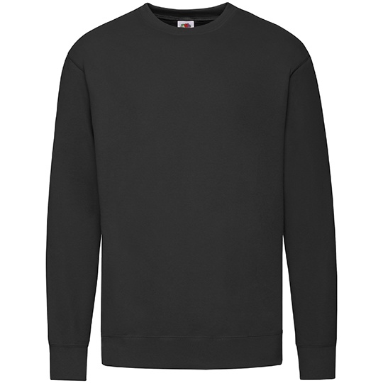 Bluza Męska Klasyczna Nieczesana F330 - Black