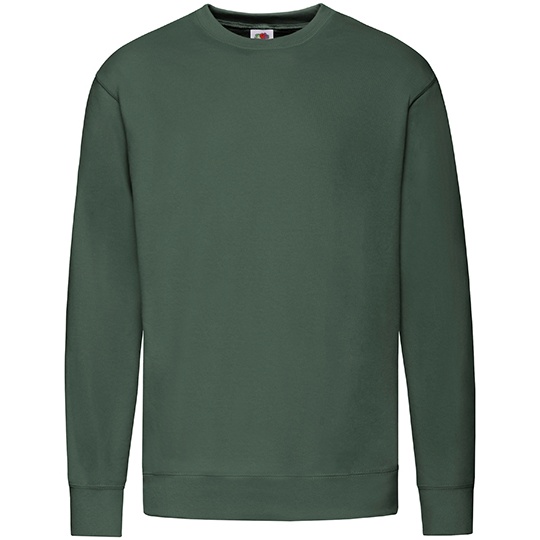 Bluza Męska Klasyczna Nieczesana F330 - Bottle Green