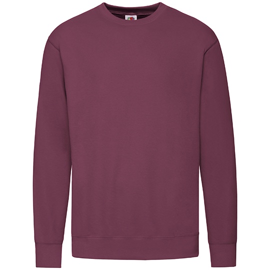 Bluza Męska Klasyczna Nieczesana F330 - Burgundy