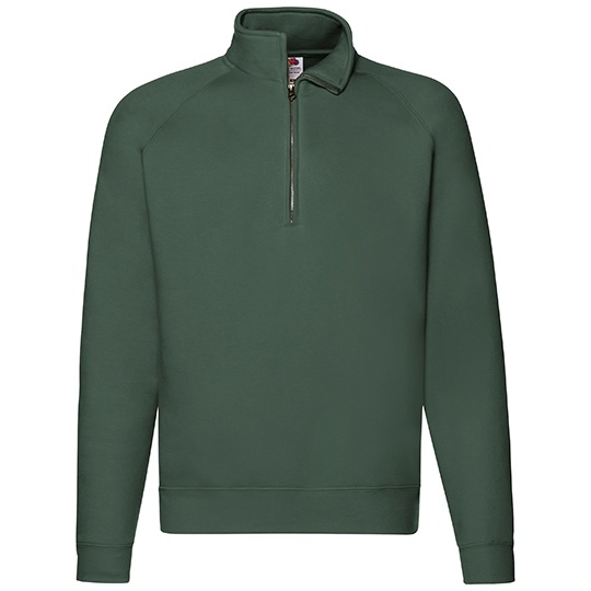 Bluza Raglanowa Bawelniana Poliestrowa F382 - Bottle Green