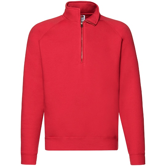 Bluza Raglanowa Bawelniana Poliestrowa F382 - Red
