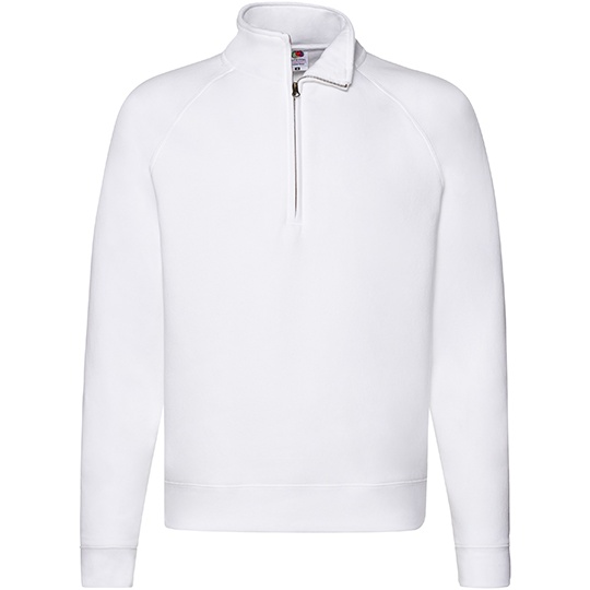 Bluza Raglanowa Bawelniana Poliestrowa F382 - White