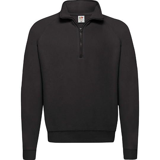 Bluza Klasyczna Z Zamkiem F382N - Black