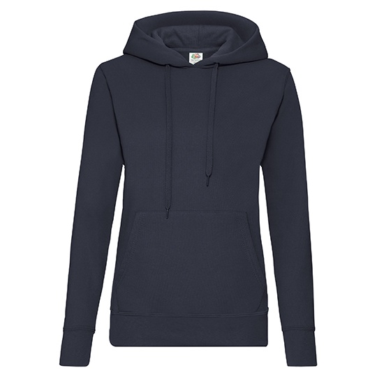 Bluza Damska Slim Bawelniana F409 - Deep Navy