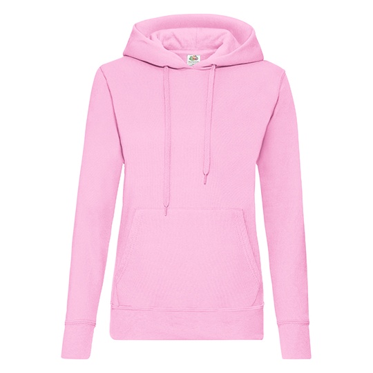 Bluza Damska Slim Bawelniana F409 - Light Pink