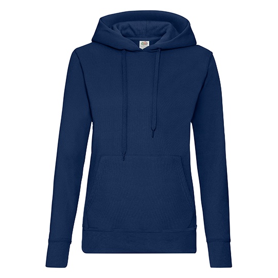 Bluza Damska Slim Bawelniana F409 - Navy