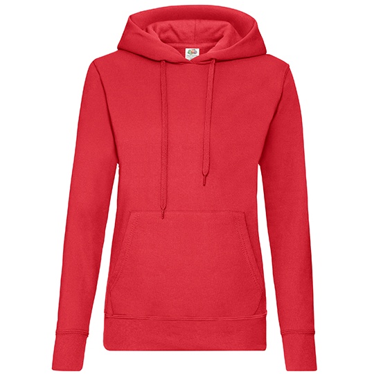 Bluza Damska Slim Bawelniana F409 - Red