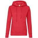 Bluza Damska Slim Bawełniana F409 - Red