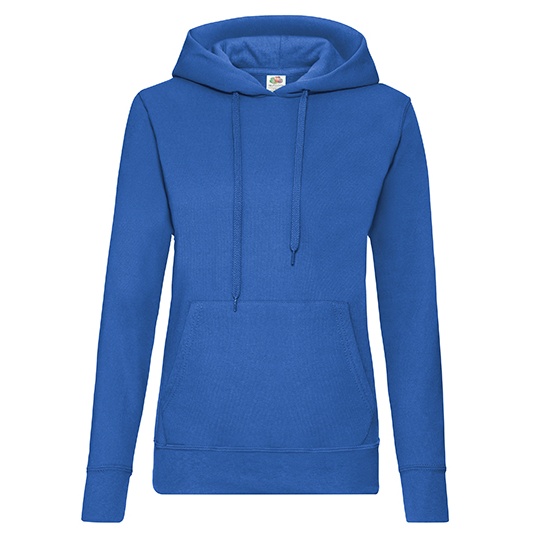 Bluza Damska Slim Bawelniana F409 - Royal Blue