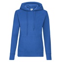 Bluza Damska Slim Bawełniana F409 - Royal Blue