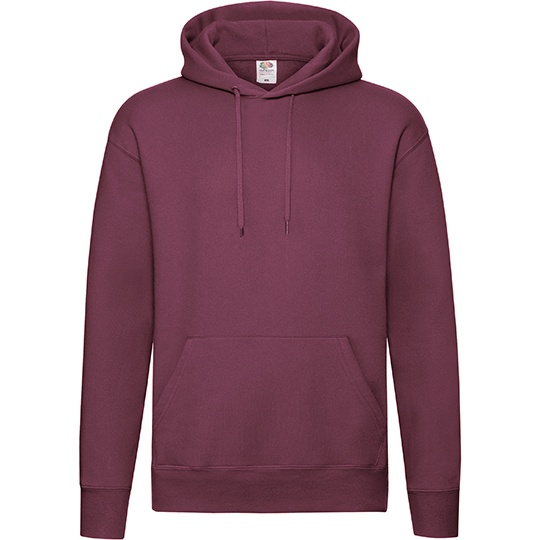 Bluza Klasyczna Bawelniana z Poliestrem F421N - Burgundy