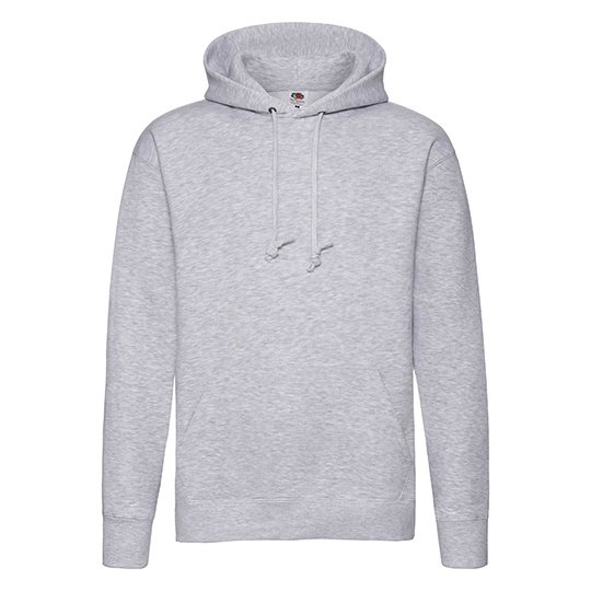 Bluza Klasyczna Bawelniana z Poliestrem F421N - Heather Grey