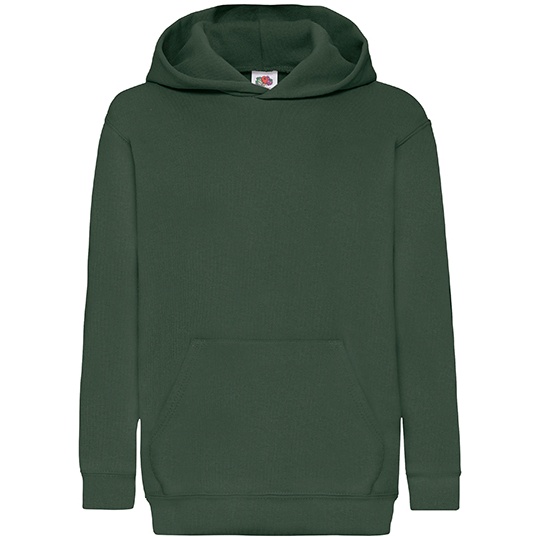 Bluza Dziecieca Klasyczna Bawelniano-Poliestrowa F421NK - Bottle Green