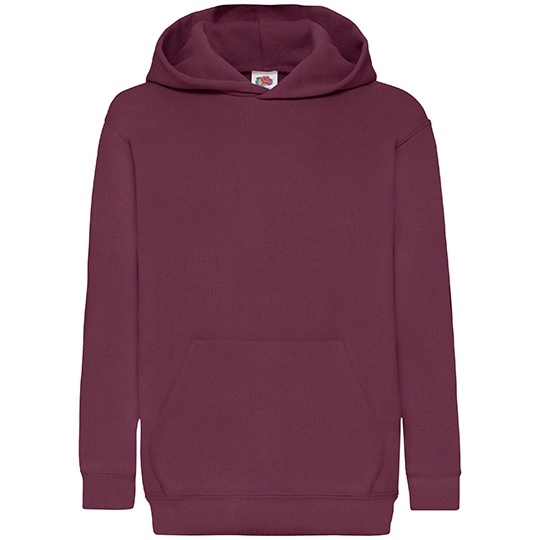 Bluza Dziecieca Klasyczna Bawelniano-Poliestrowa F421NK - Burgundy