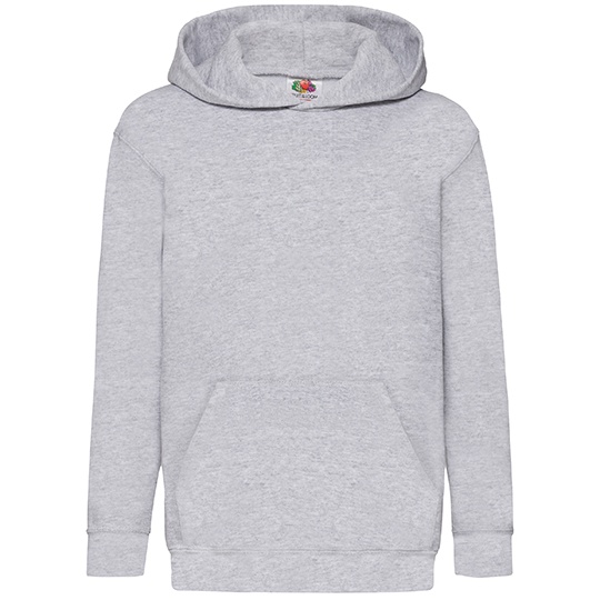 Bluza Dziecieca Klasyczna Bawelniano-Poliestrowa F421NK - Heather Grey